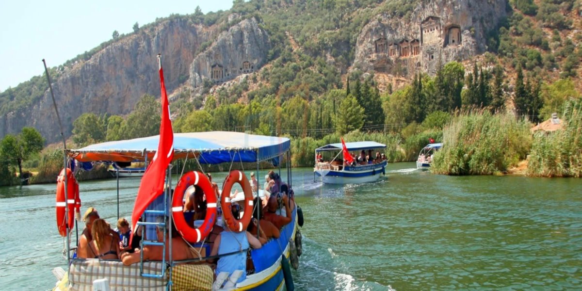 Мармарис Дальян и Черепаший пляж на лодке - 4